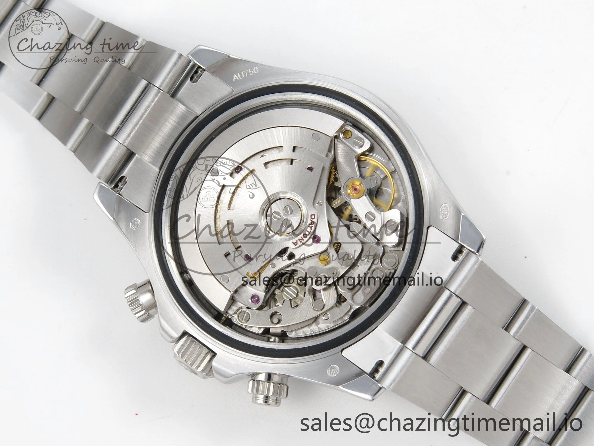 Lightweight Daytona 116599rbow 3CF 1:1 Best Edition Rainbow Diamonds Bezel Black Diamonds Dial on SS Bracelet SH4130 V2(Mod Version) 138