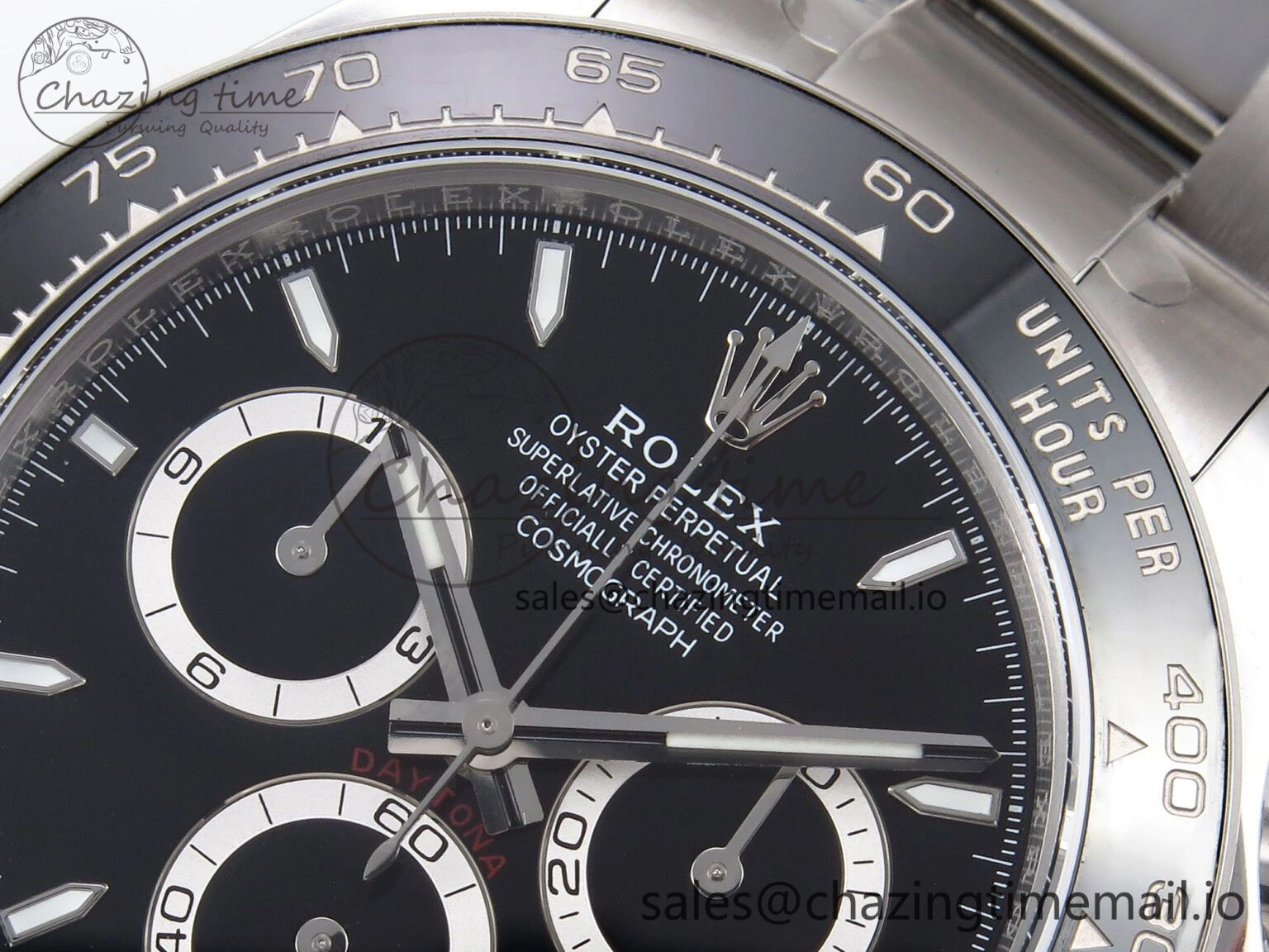 TechFriendly Daytona 126500 APF 1:1 Best Edition 904L Steel Black Dial on SS Oyster Bracelet DD 1114