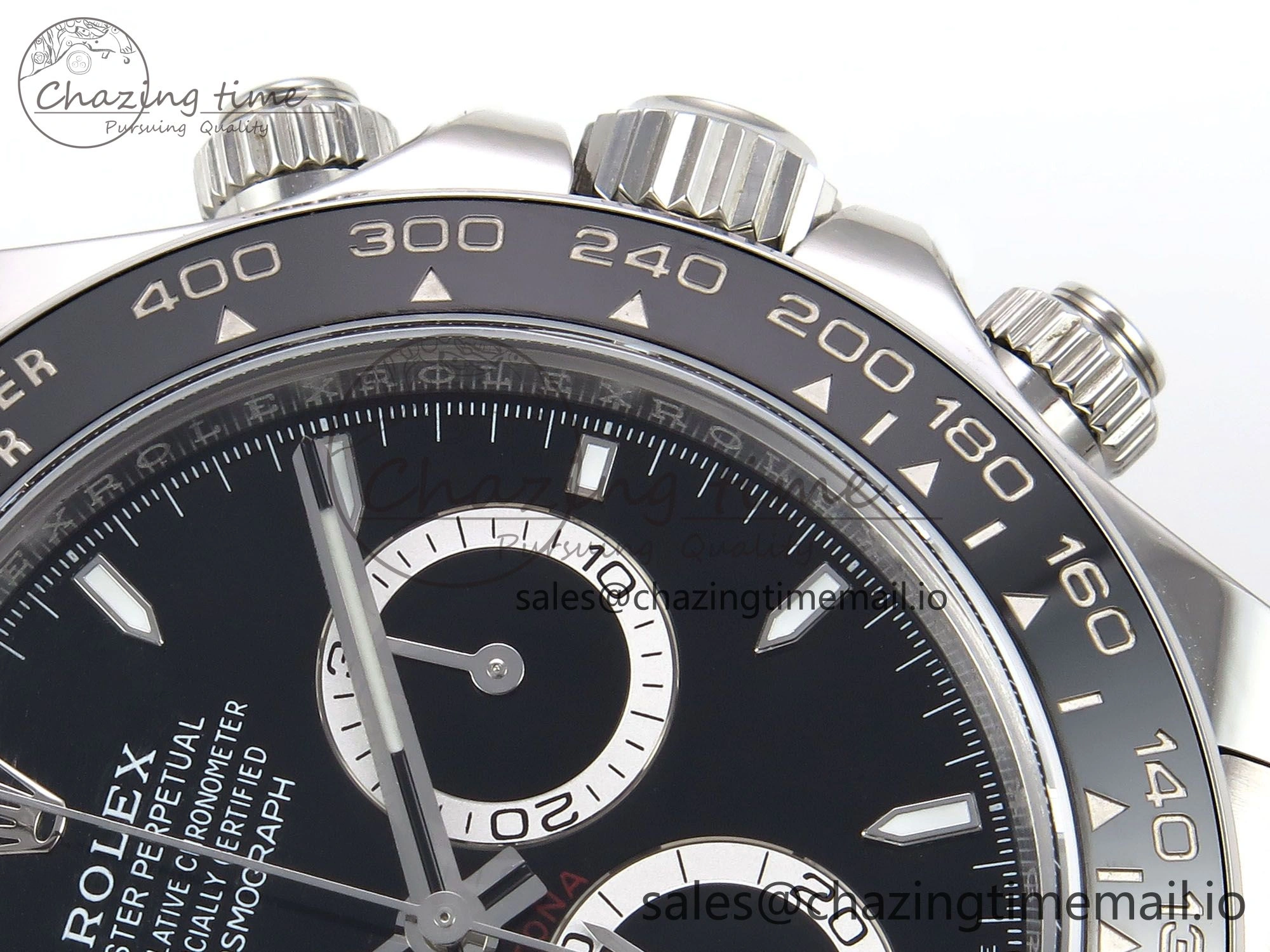 TechFriendly Daytona 126500 APF 1:1 Best Edition 904L Steel Black Dial on SS Oyster Bracelet DD 1114