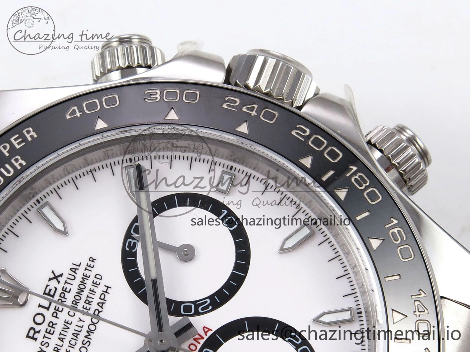 AllSeason Daytona 126500 APF 1:1 Best Edition 904L Steel White Dial on SS Oyster Bracelet DD 1113