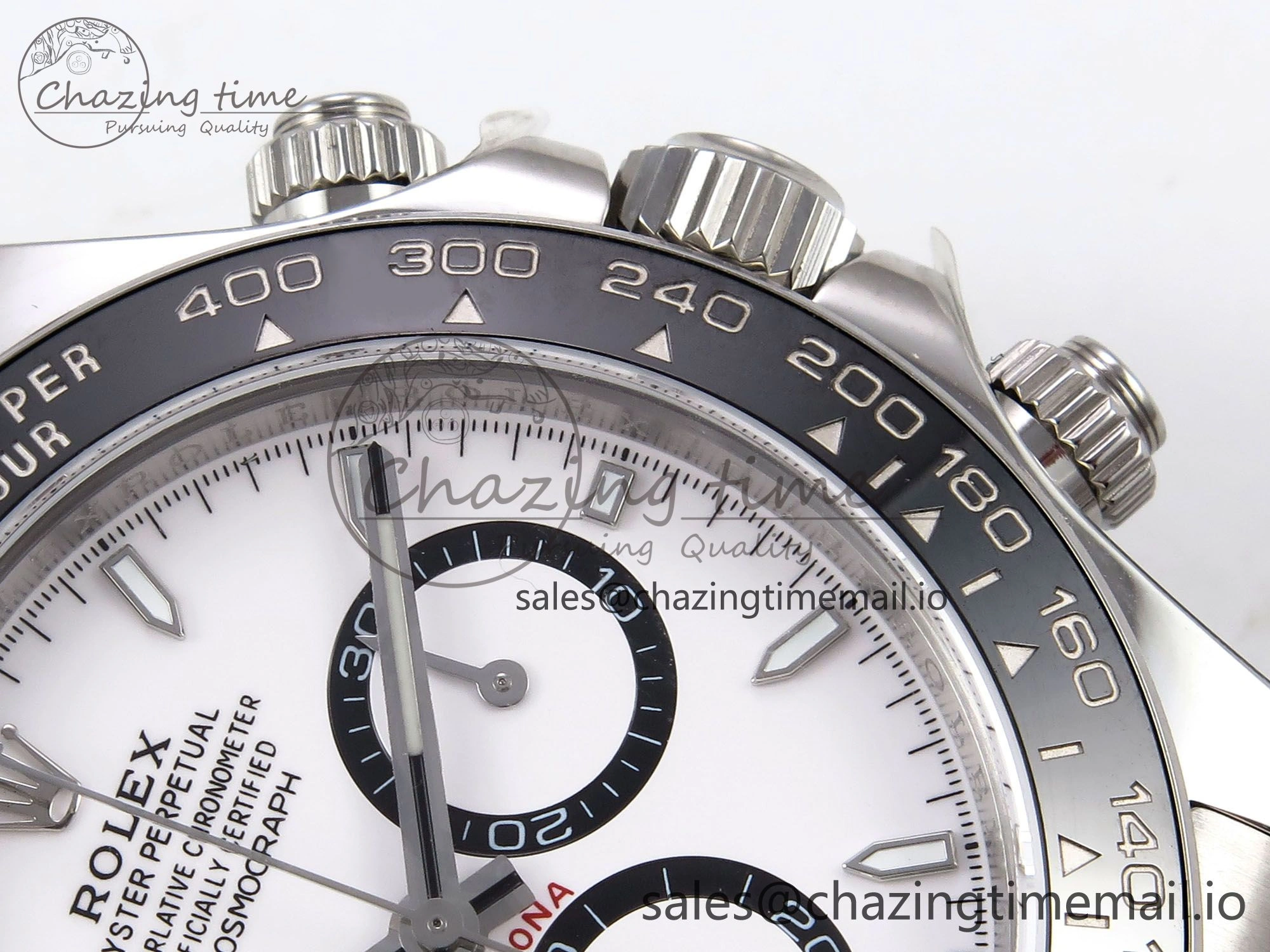 AllSeason Daytona 126500 APF 1:1 Best Edition 904L Steel White Dial on SS Oyster Bracelet DD 1113