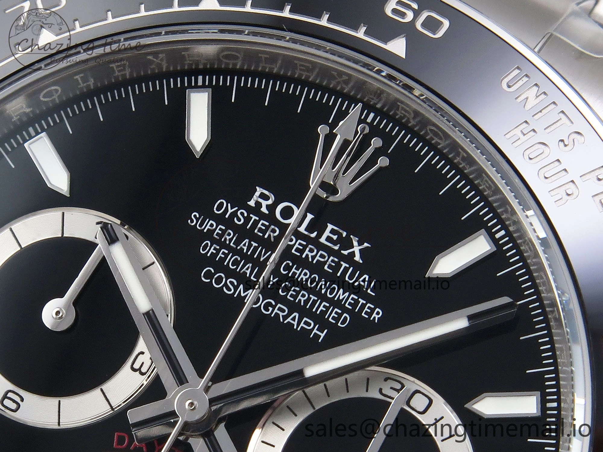 Daytona 126500 APSF 1:1 Best Edition 904L Steel Black Dial on SS Braclet SH Premium 1277