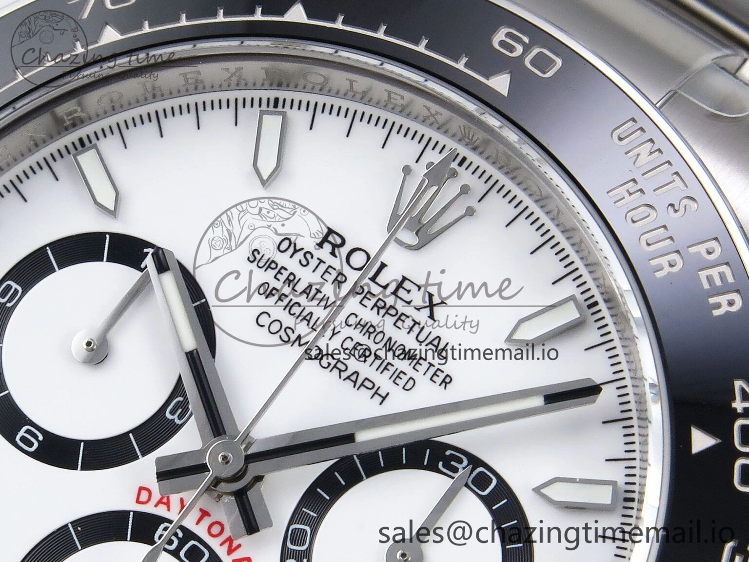 Classic Daytona 126500 APSF 1:1 Best Edition 904L Steel White Dial on SS Braclet SH 1280