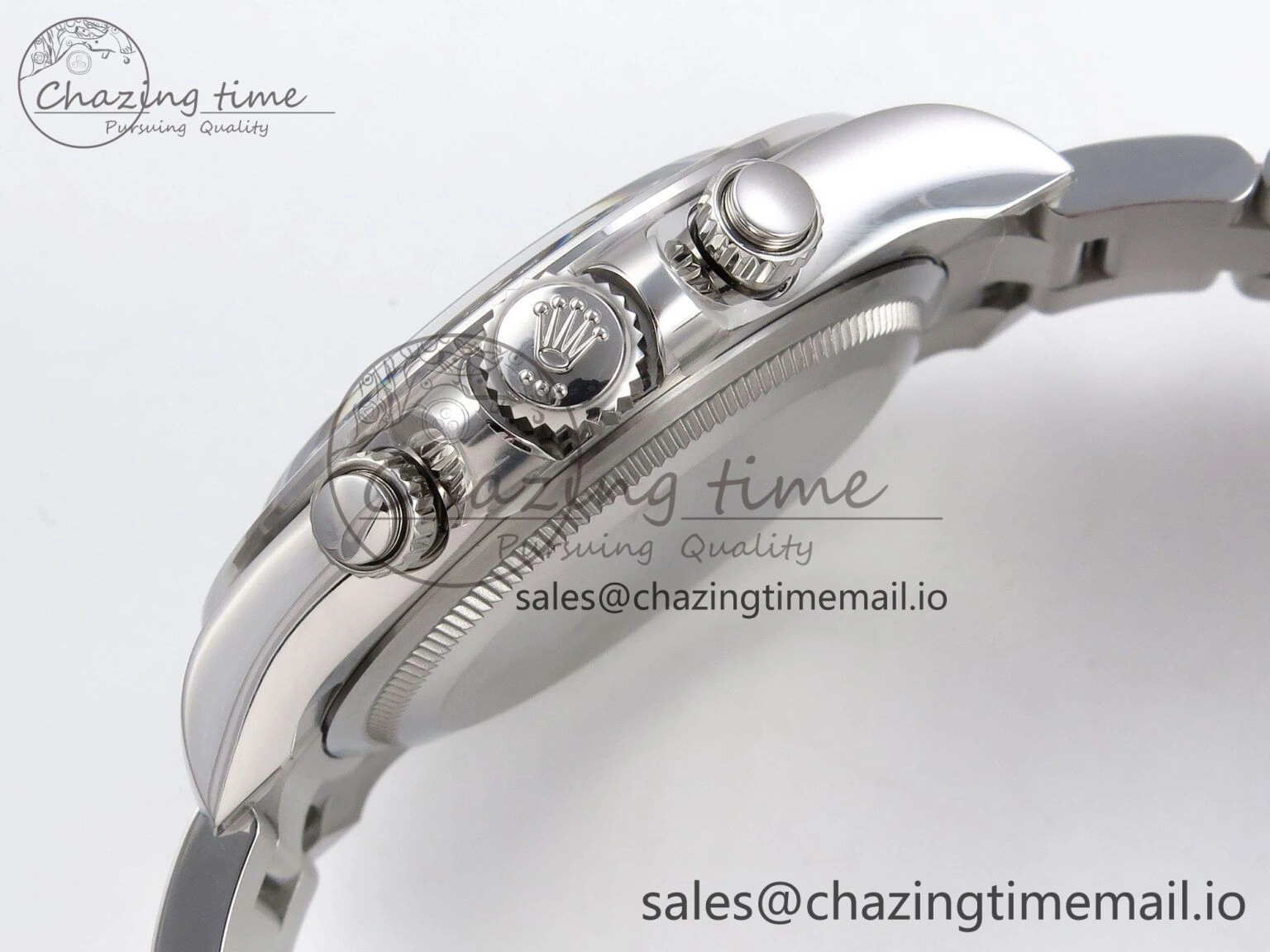 Classic Daytona 126500 APSF 1:1 Best Edition 904L Steel White Dial on SS Braclet SH 1280