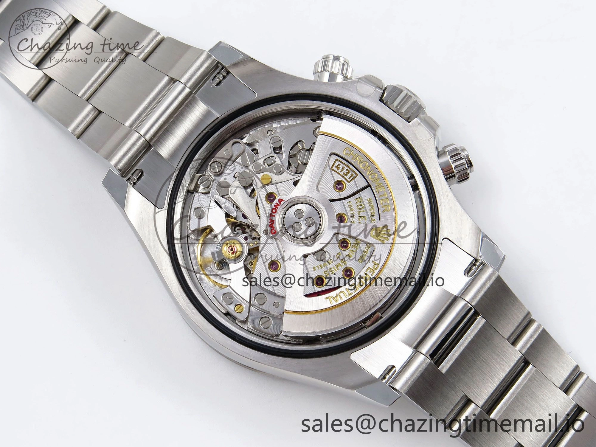 Classic Daytona 126500 APSF 1:1 Best Edition 904L Steel White Dial on SS Braclet SH 1280