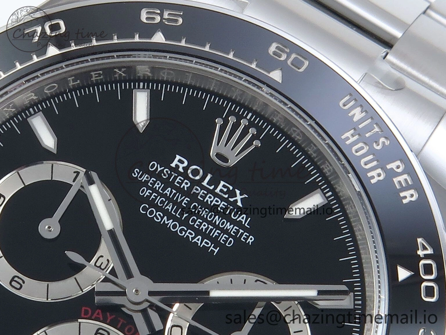 Daytona 126500 APSF 1:1 Best Edition Black Dial on SS Braclet SH WaterResistant 728