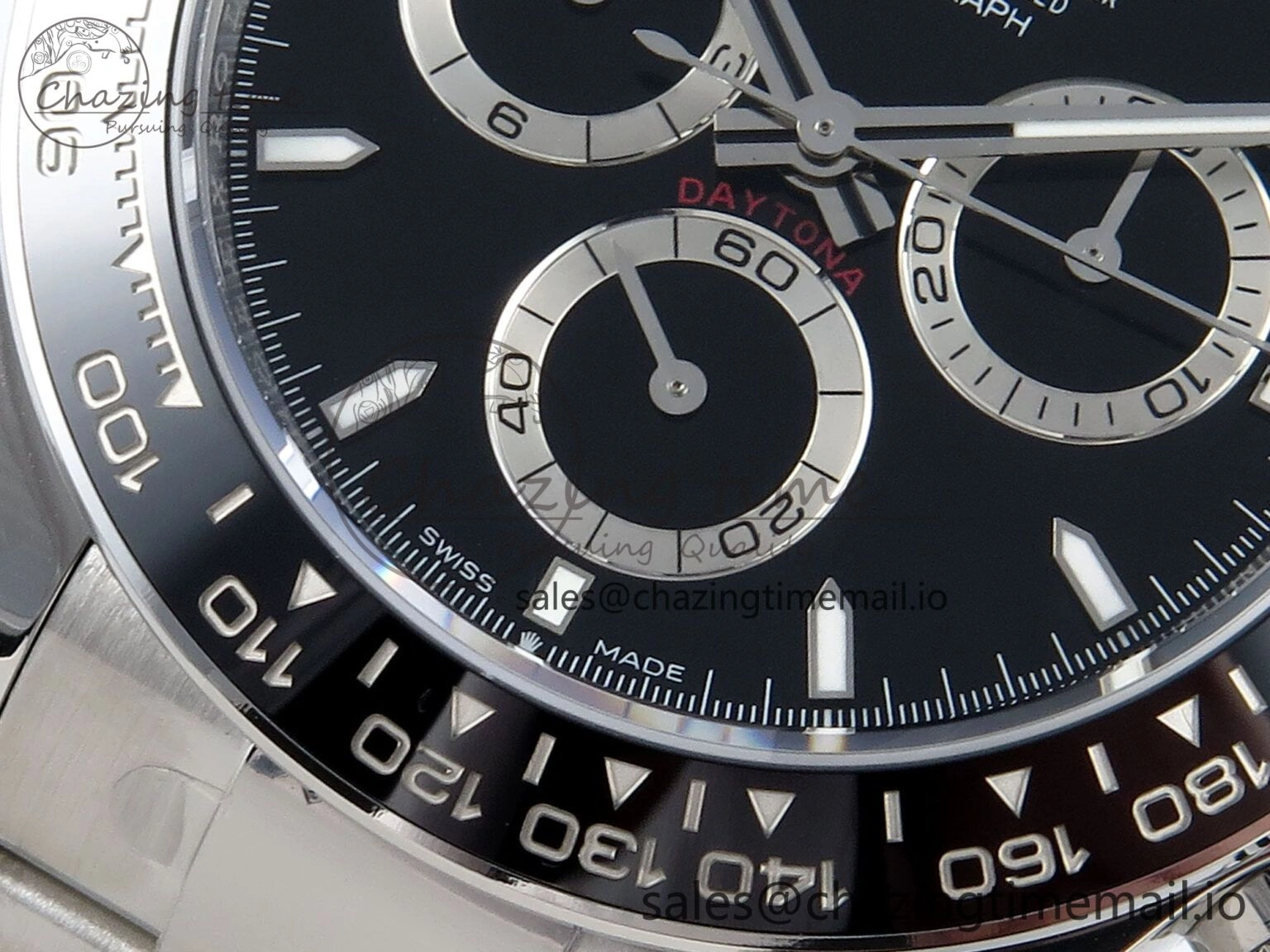 Daytona 126500 APSF 1:1 Best Edition Black Dial on SS Braclet SH WaterResistant 728