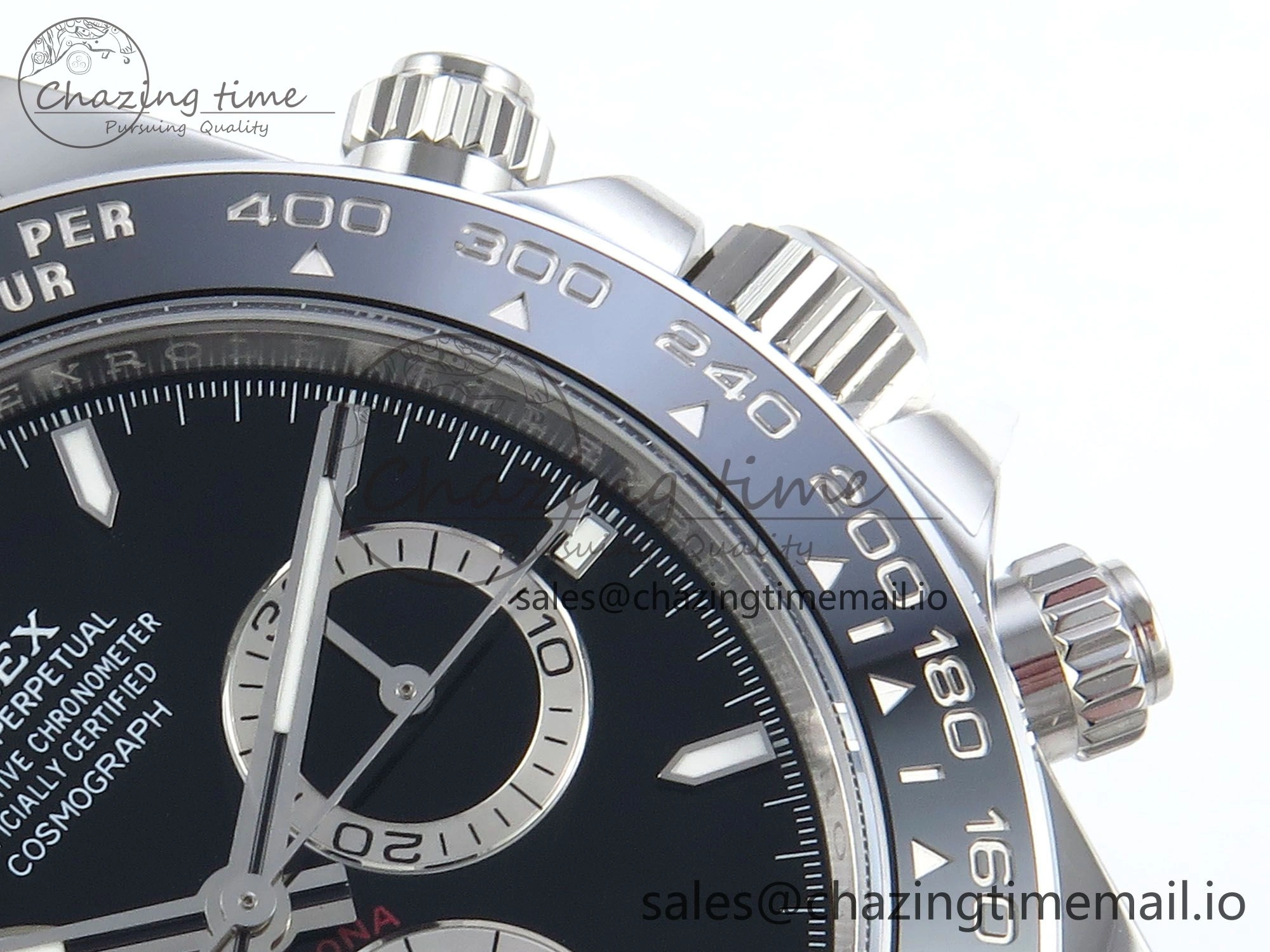 Daytona 126500 APSF 1:1 Best Edition Black Dial on SS Braclet SH WaterResistant 728