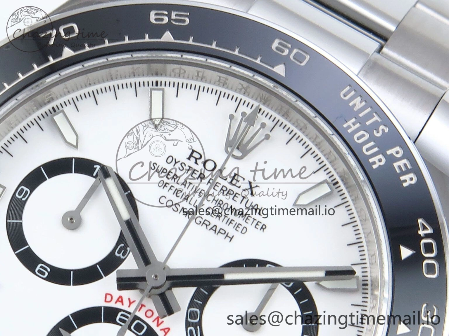 Daytona 126500 APSF 1:1 Best Edition White Dial on SS Braclet SH ZeroBulk 727