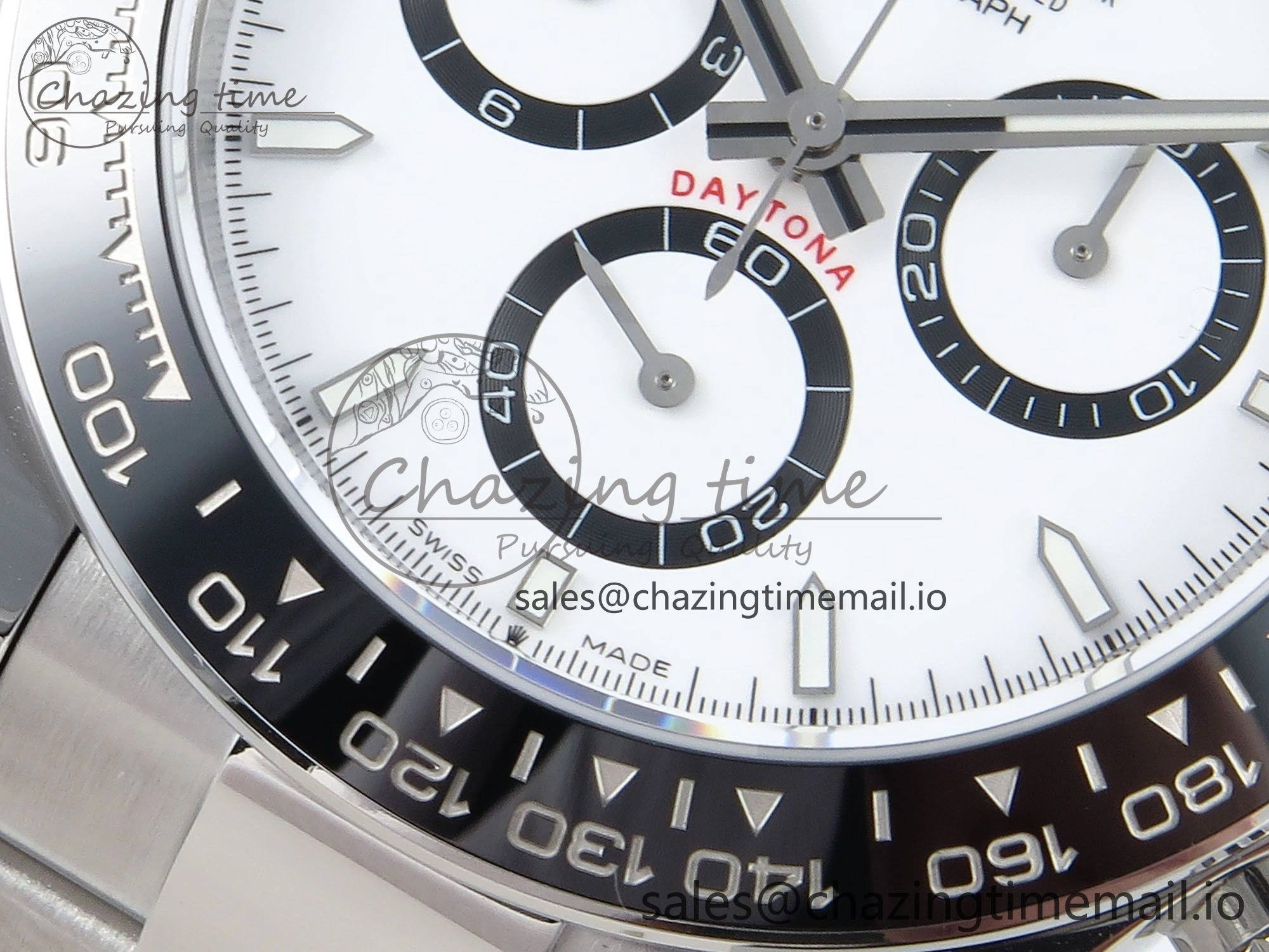 Daytona 126500 APSF 1:1 Best Edition White Dial on SS Braclet SH ZeroBulk 727