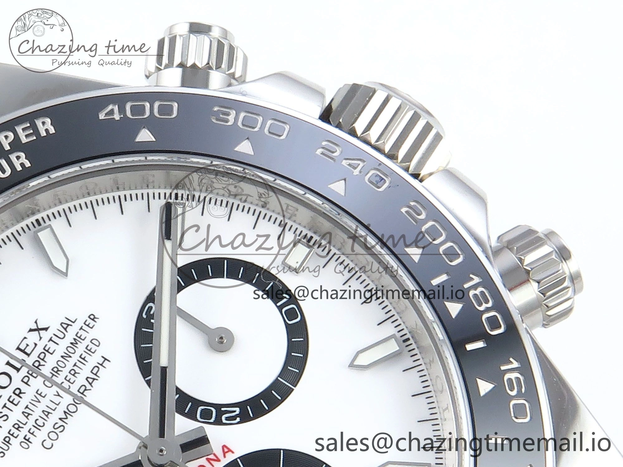 Daytona 126500 APSF 1:1 Best Edition White Dial on SS Braclet SH ZeroBulk 727