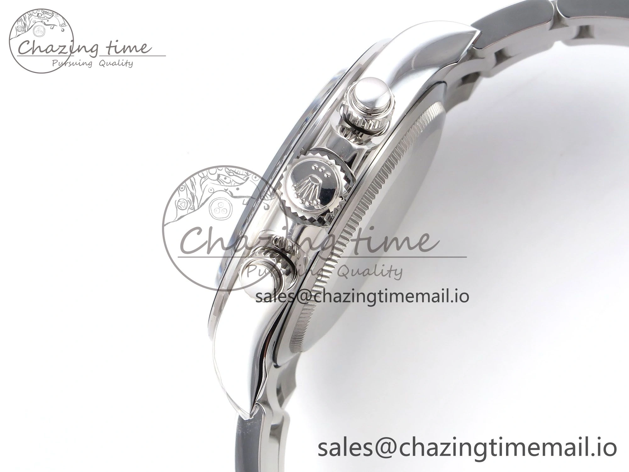 FashionForward Daytona 126500 EWEF 1:1 Best Edition 904L Steel Black Dial on SS Bracelet SA 1183
