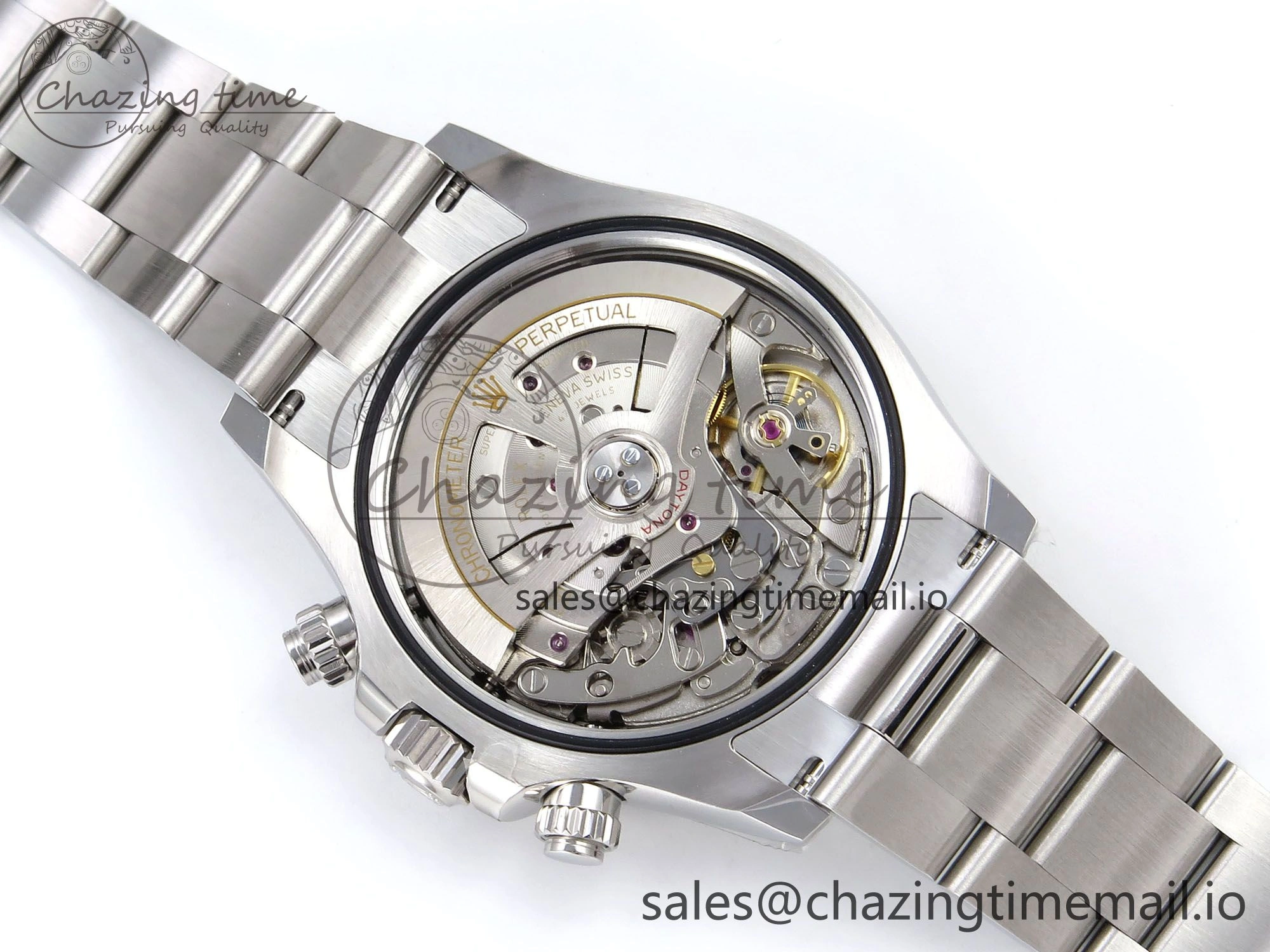 FashionForward Daytona 126500 EWEF 1:1 Best Edition 904L Steel Black Dial on SS Bracelet SA 1183