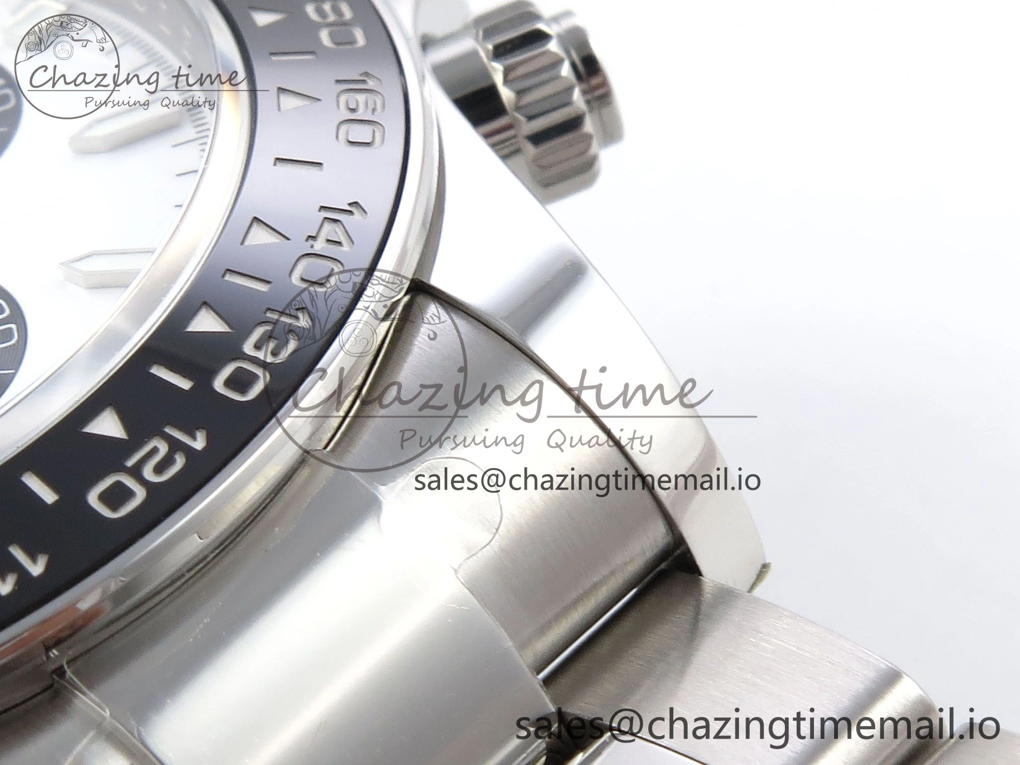 BestValue Daytona 126500 EWEF 1:1 Best Edition 904L Steel White Dial on SS Bracelet SA 1181