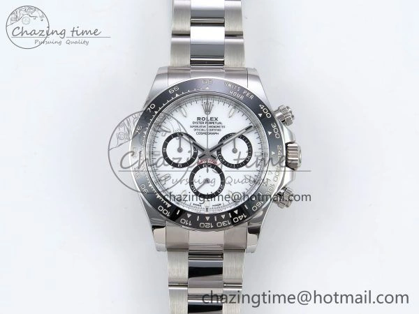 Daytona 126500 Panda Clean 1:1 Best Edition 904L SS Case and Bracelet White Dial DD QuickDry 257