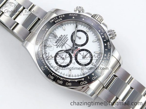 Daytona 126500 Panda Clean 1:1 Best Edition 904L SS Case and Bracelet White Dial DD QuickDry 257