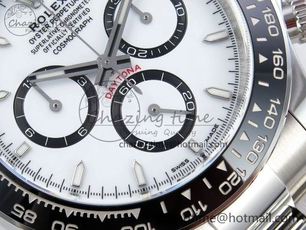 Daytona 126500 Panda Clean 1:1 Best Edition 904L SS Case and Bracelet White Dial DD QuickDry 257