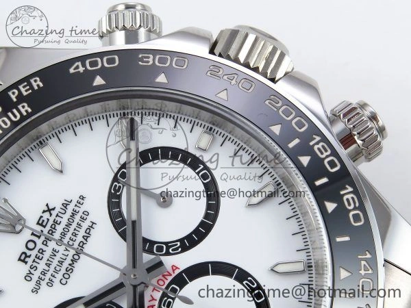 Daytona 126500 Panda Clean 1:1 Best Edition 904L SS Case and Bracelet White Dial DD QuickDry 257
