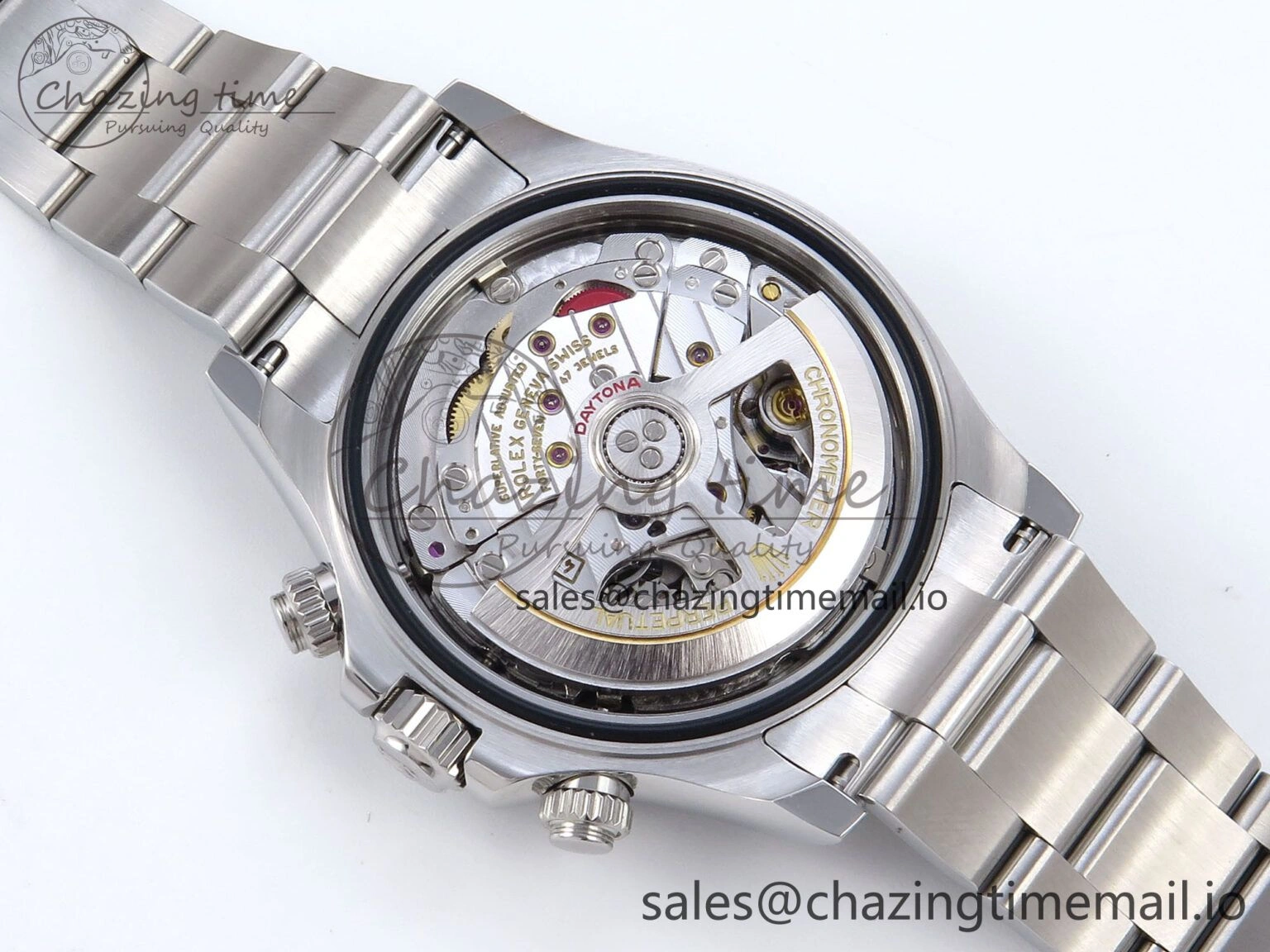 Daytona 126500 QF+ 1:1 Best Edition 904L Steel Black Dial on SS Bracelet SH Effortless 863