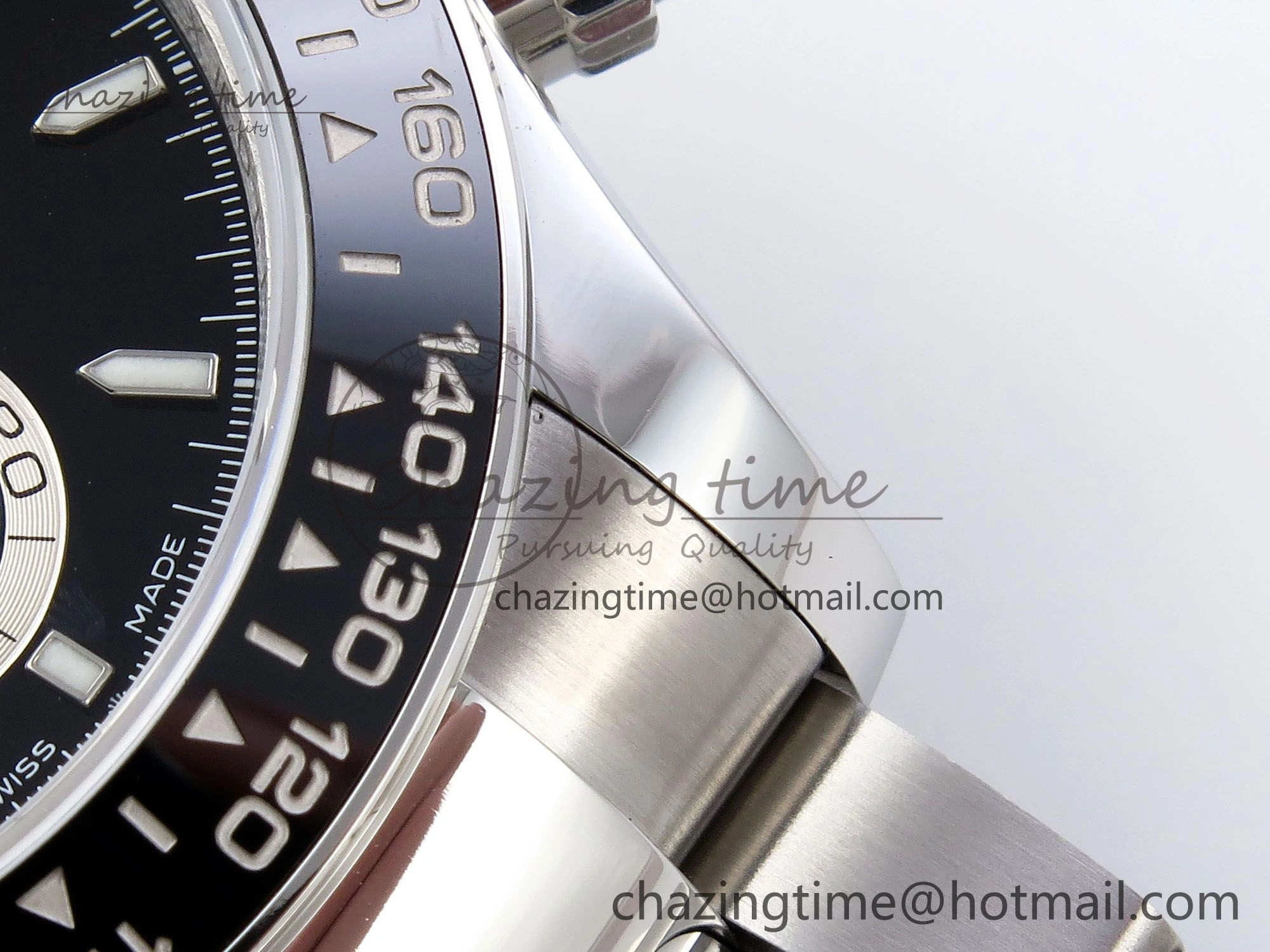 BestValue Daytona 126500 QF 1:1 Best Edition 904L Steel Black Dial on SS Braclet SH4131 V 1296