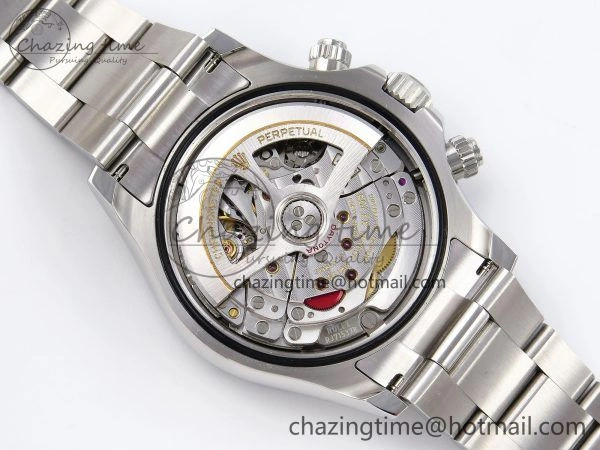 BestValue Daytona 126500 QF 1:1 Best Edition 904L Steel Black Dial on SS Braclet SH4131 V 1296