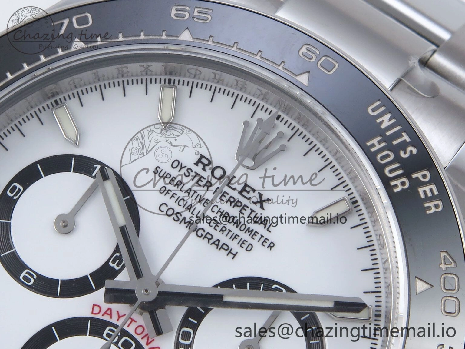 TravelReady Daytona 126500 QF+ 1:1 Best Edition 904L Steel White Dial on SS Bracelet SH 862