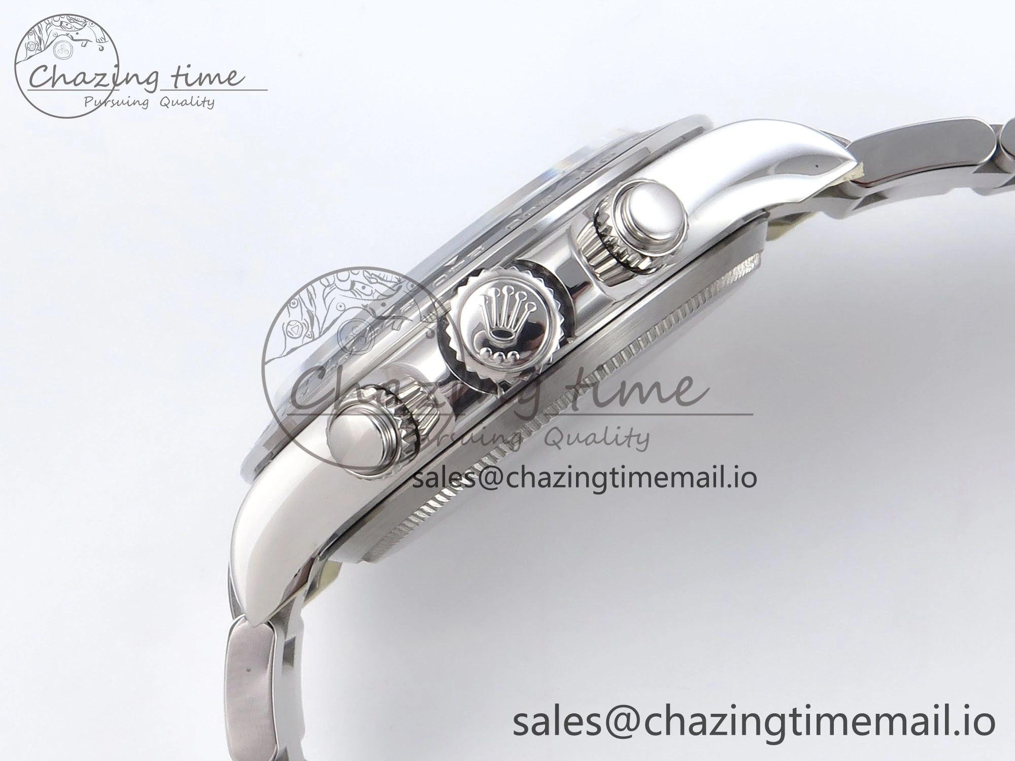 TravelReady Daytona 126500 QF+ 1:1 Best Edition 904L Steel White Dial on SS Bracelet SH 862