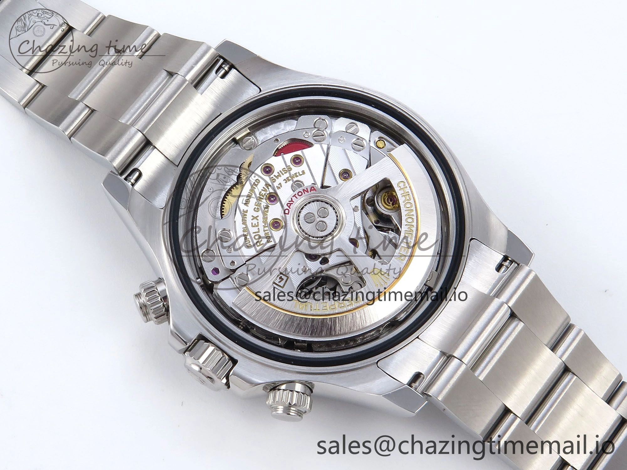 TravelReady Daytona 126500 QF+ 1:1 Best Edition 904L Steel White Dial on SS Bracelet SH 862