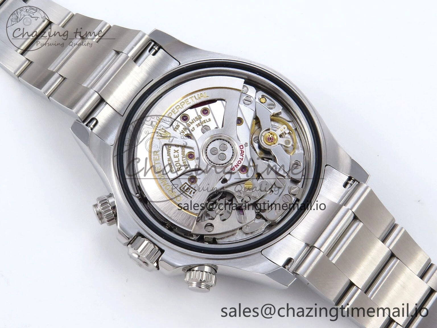 TravelReady Daytona 126500 QF+ 1:1 Best Edition 904L Steel White Dial on SS Bracelet SH 862
