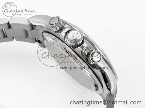 Daytona 126500 QF 1:1 Best Edition 904L Steel White Dial on SS Braclet SH4131 V WellDesigned 1297