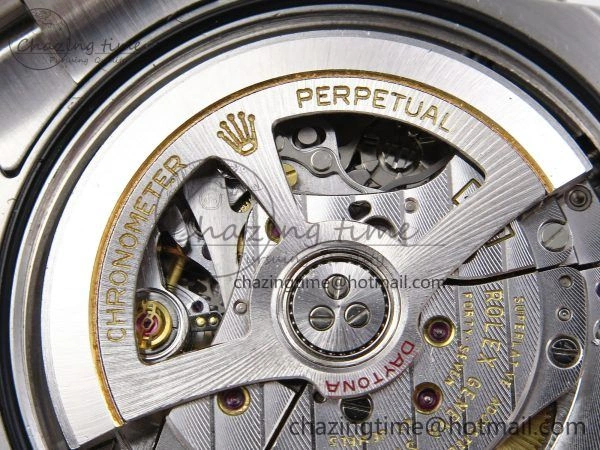Daytona 126500 QF 1:1 Best Edition 904L Steel White Dial on SS Braclet SH4131 V WellDesigned 1297