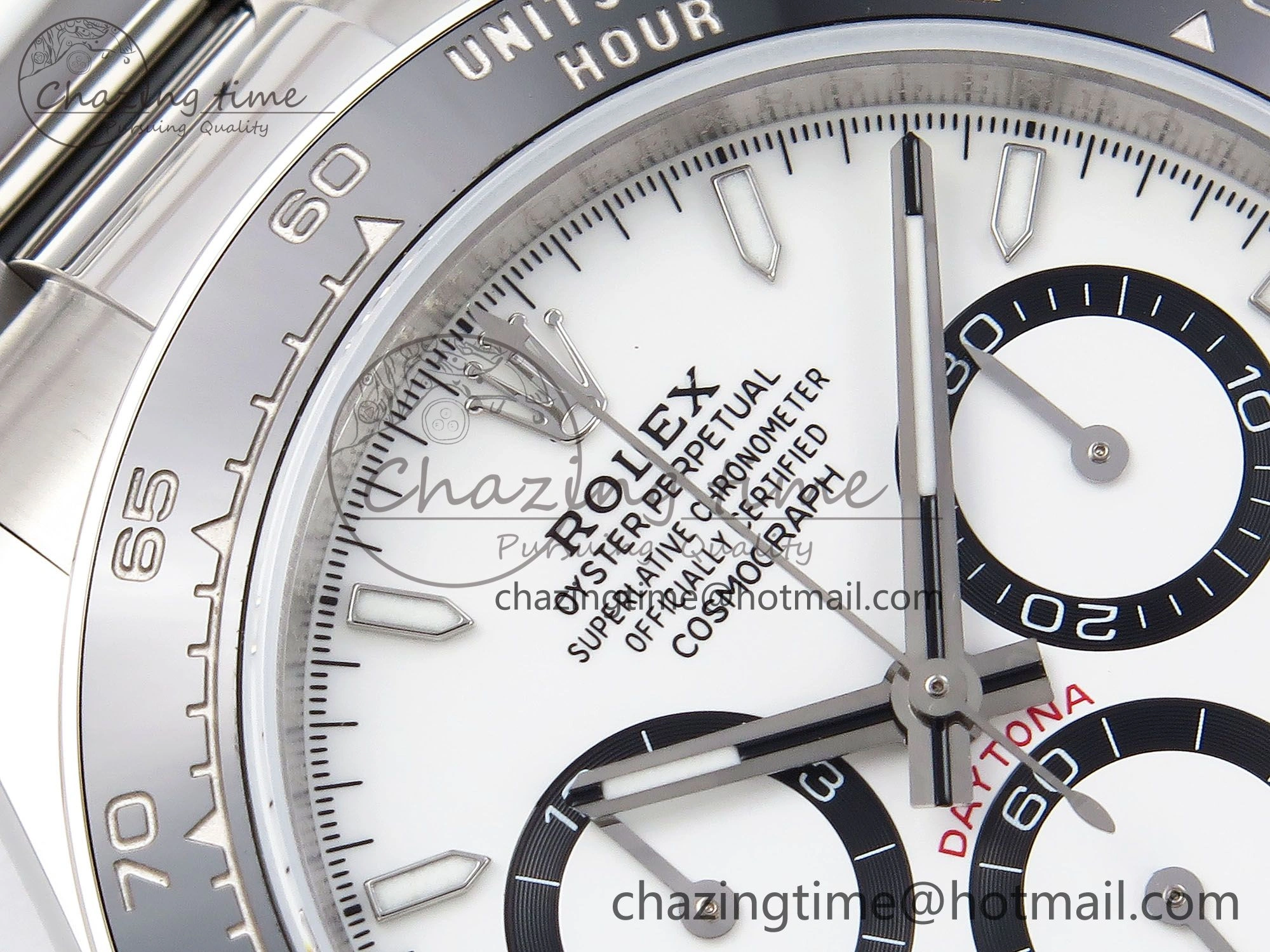 Daytona 126500 QF 1:1 Best Edition 904L Steel White Dial on SS Braclet SH4131 V WellDesigned 1297