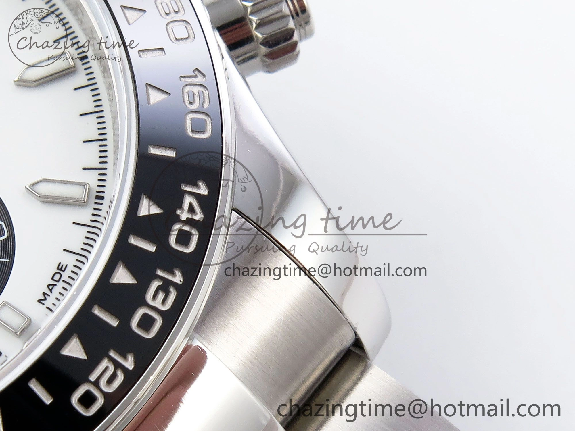 Daytona 126500 QF 1:1 Best Edition 904L Steel White Dial on SS Braclet SH4131 V WellDesigned 1297