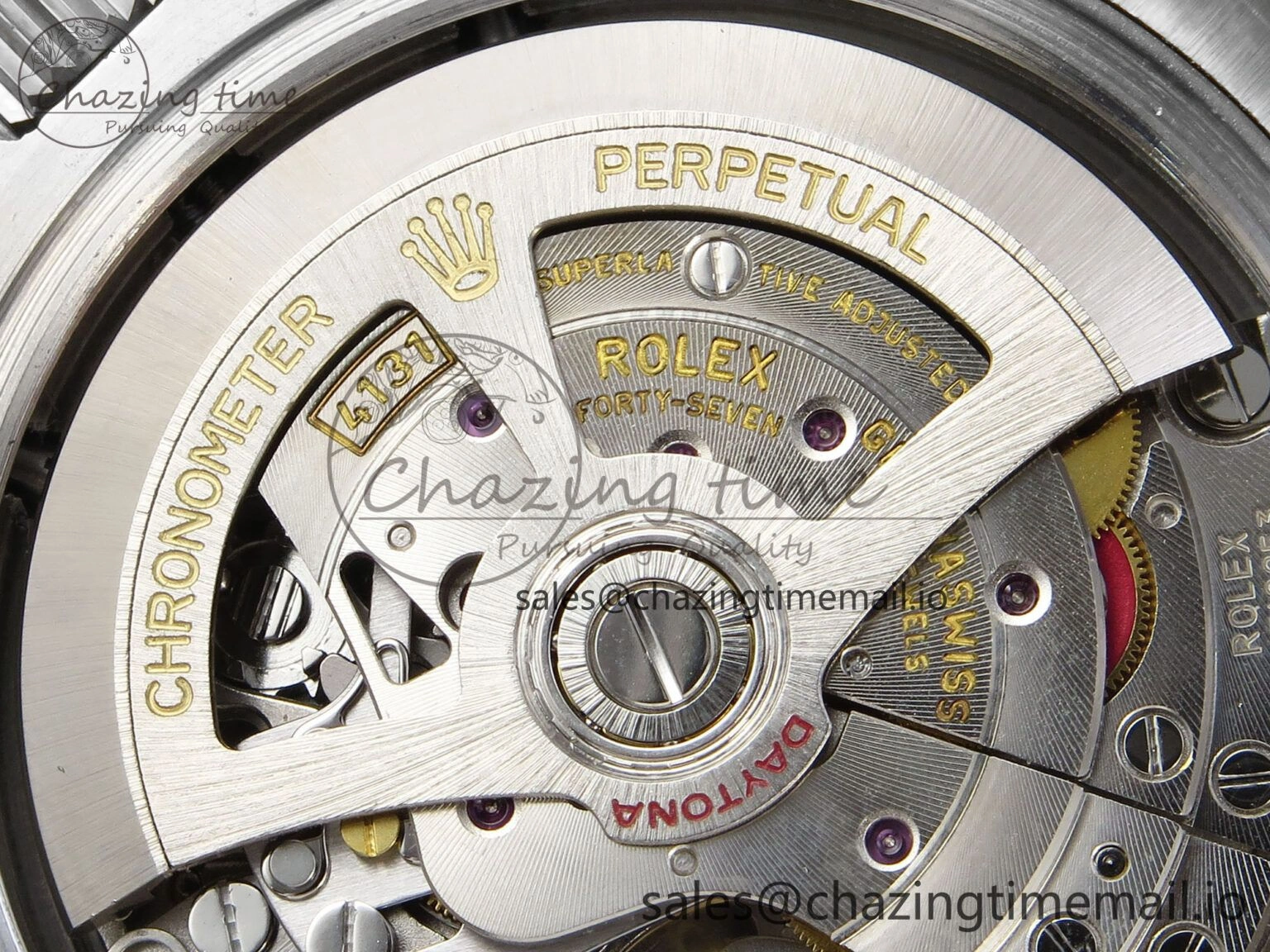 Daytona 126500 QF 1:1 Best Edition Black Dial on SS Bracelet Strap SH4131 V Neat 722