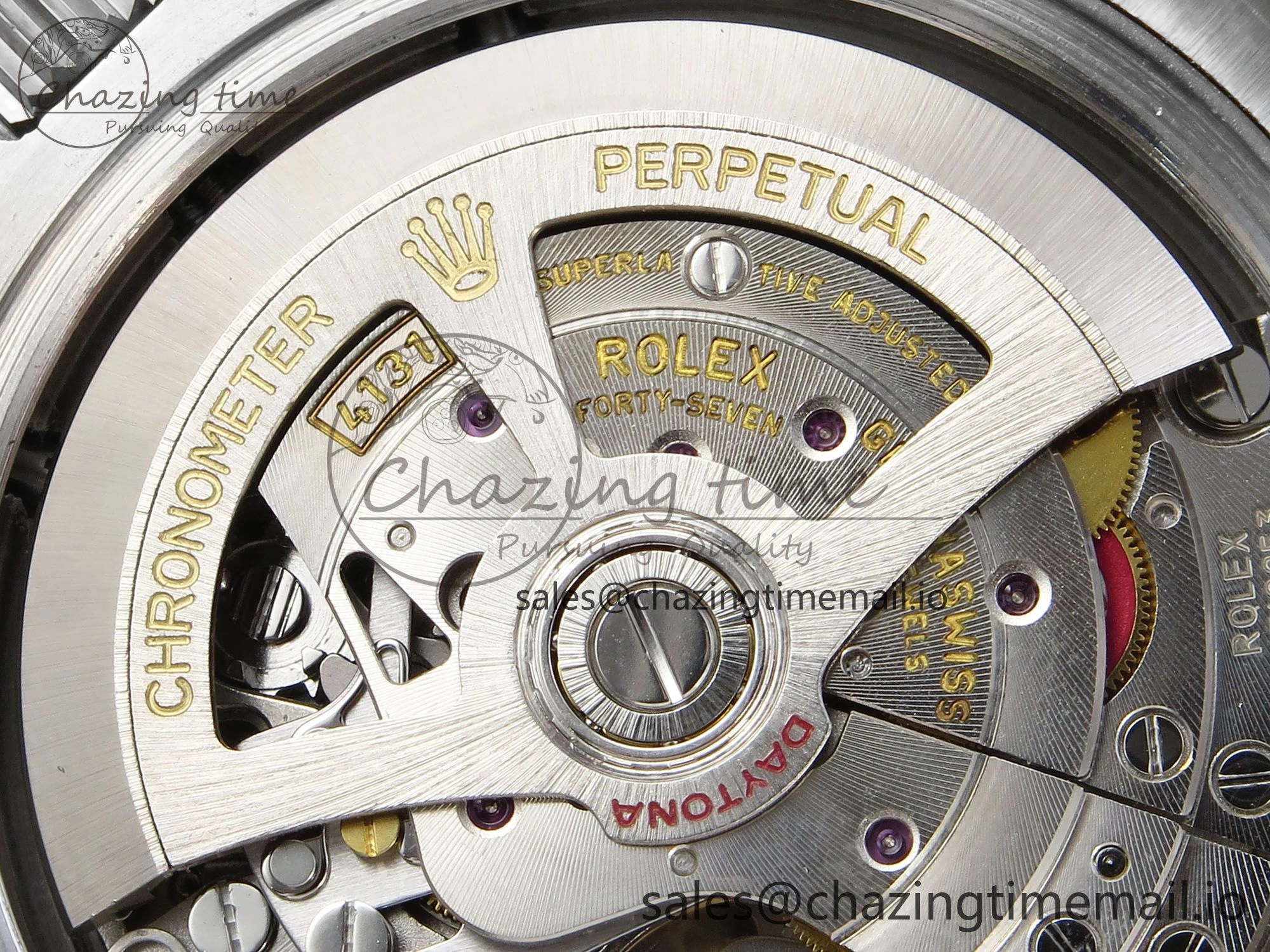 Daytona 126500 QF 1:1 Best Edition Black Dial on SS Bracelet Strap SH4131 V Neat 722