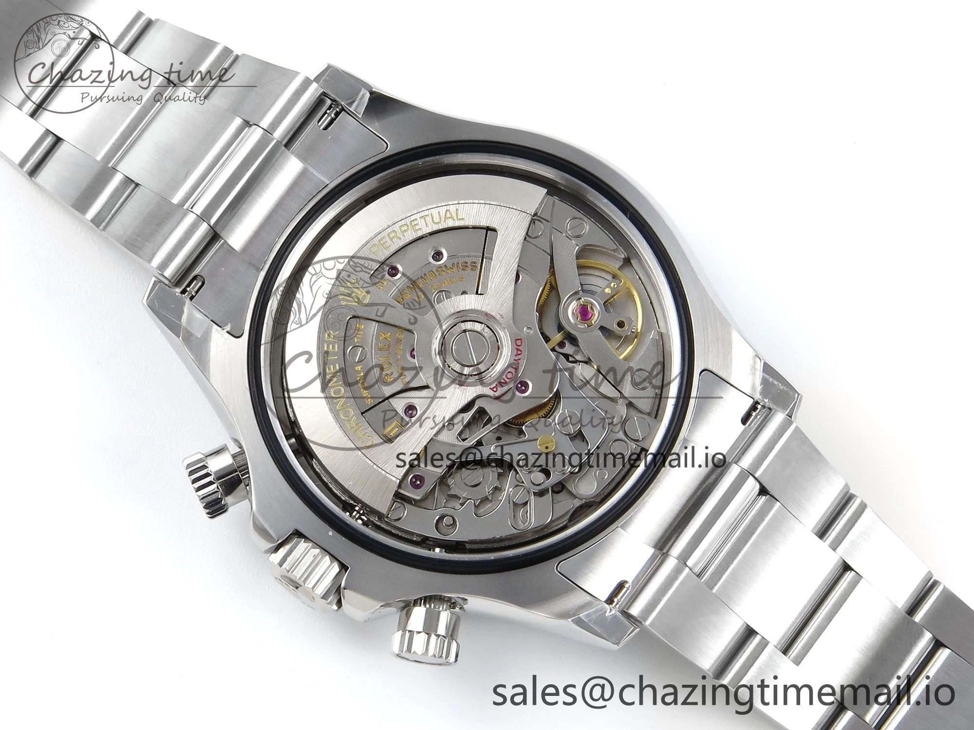 SmartChoice Daytona 126500 QF 1:1 Best Edition White Dial on SS Bracelet Strap SH4131 V 723