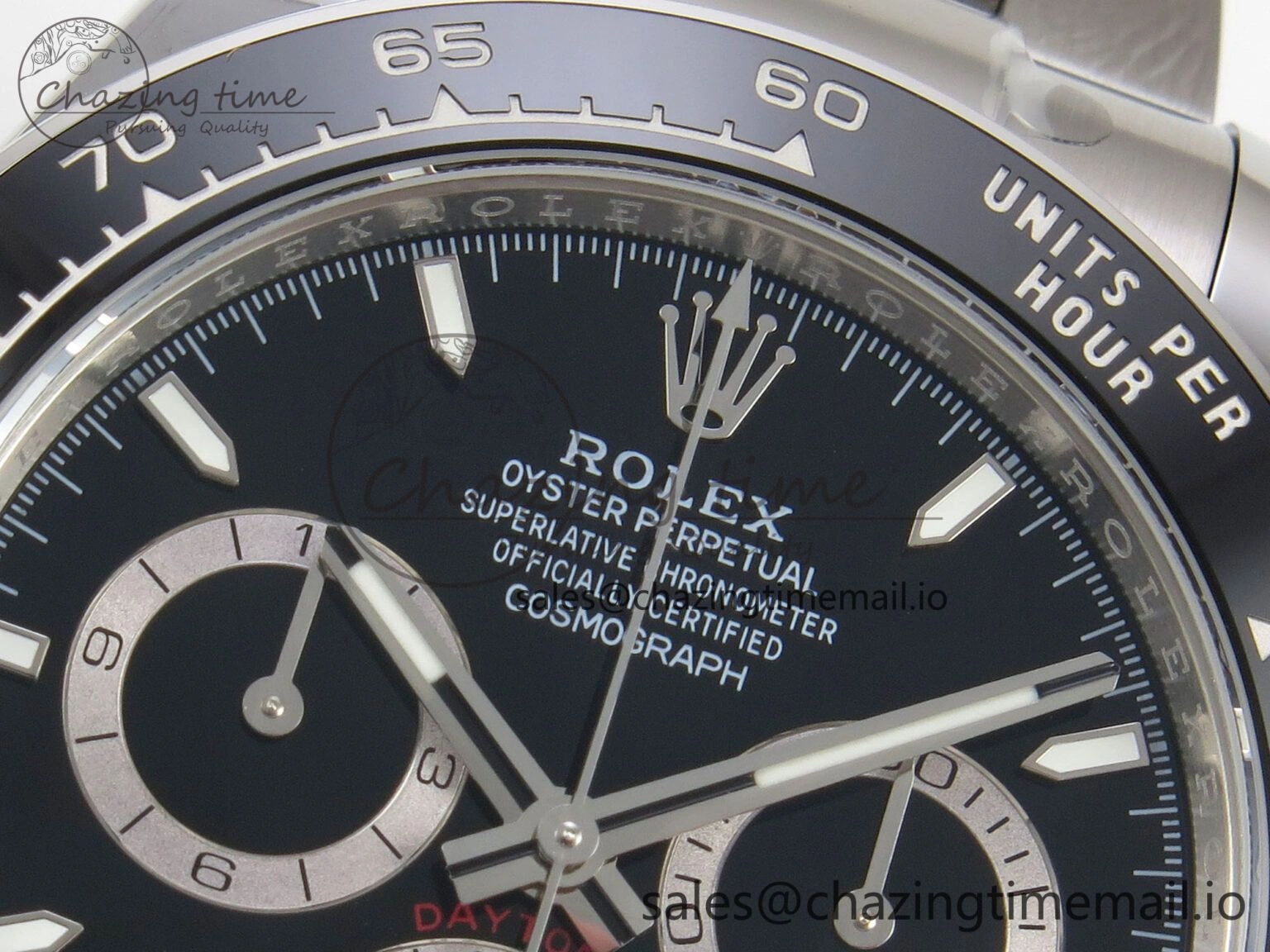 Daytona 126500 THBF 1:1 Best Edition 904L Steel Black Dial on SS Bracelet SH FastDry 133