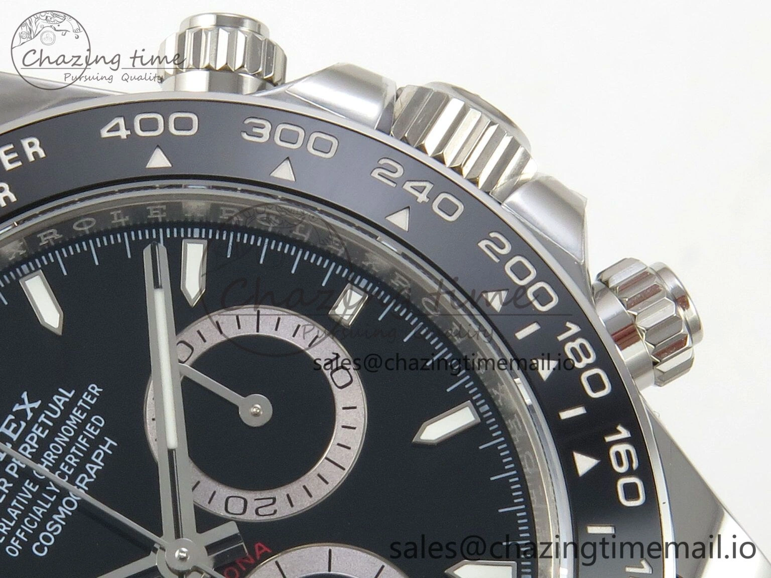 Daytona 126500 THBF 1:1 Best Edition 904L Steel Black Dial on SS Bracelet SH FastDry 133