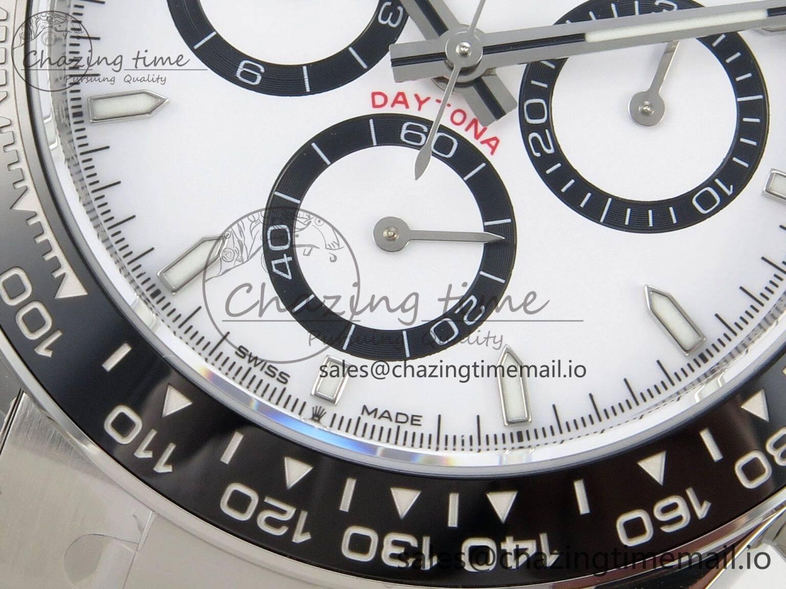 Trendsetting Daytona 126500 THBF 1:1 Best Edition 904L Steel White Dial on SS Bracelet SH 134