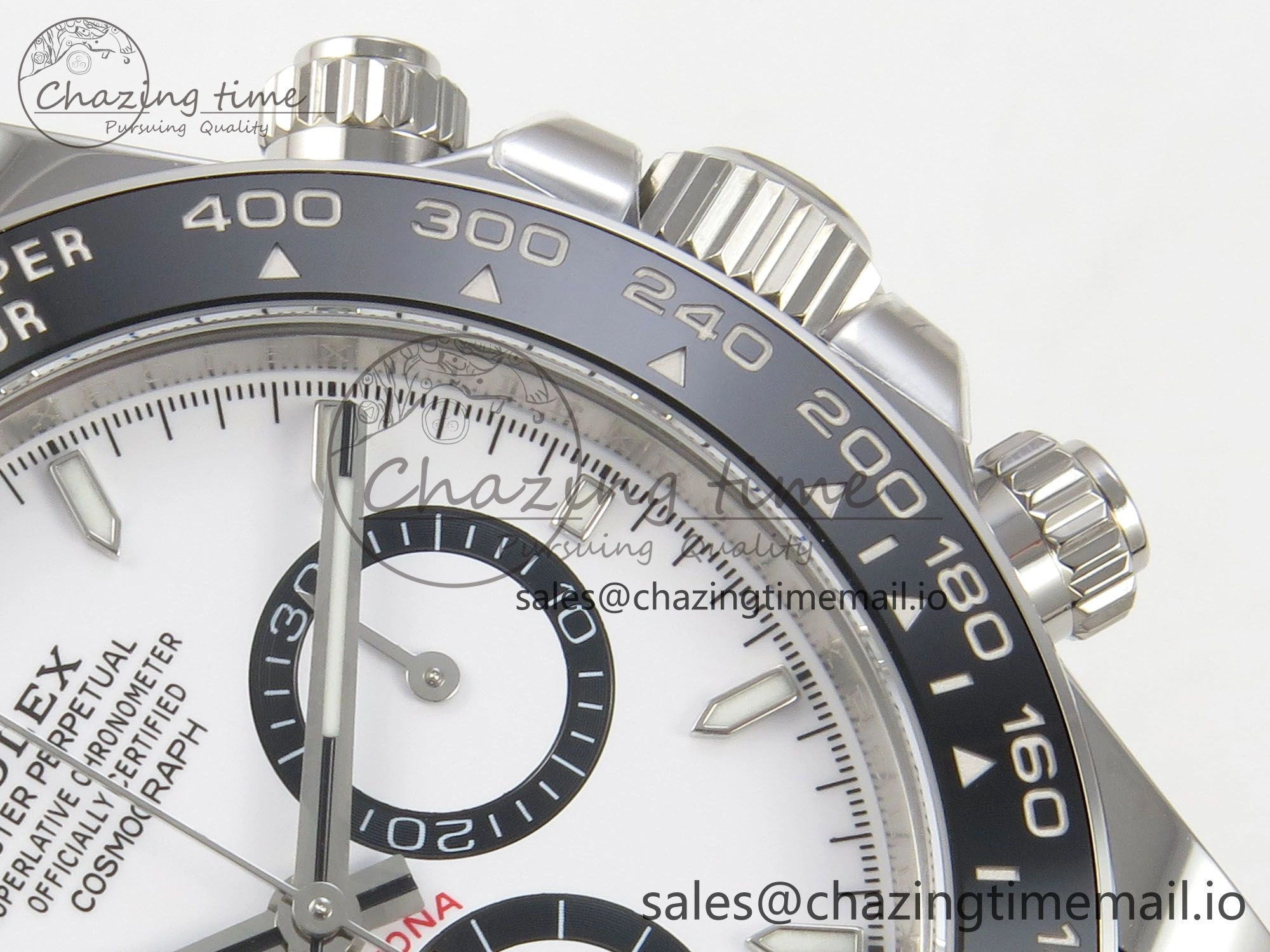 Trendsetting Daytona 126500 THBF 1:1 Best Edition 904L Steel White Dial on SS Bracelet SH 134