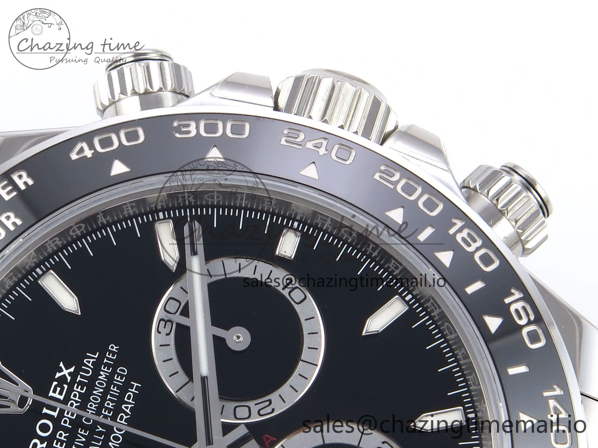 Daytona 126500 VSF 1:1 Best Edition 904L Steel Black Dial on SS Braclet DD Versatile 1240