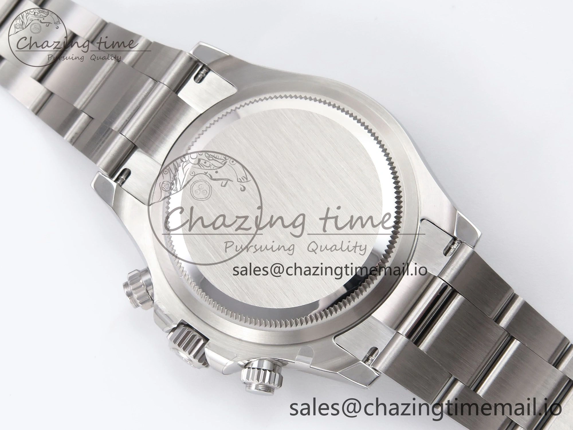 Unique Daytona 126500 ZF 1:1 Best Edition 904L Steel Black Dial on SS Braclet SH 1071