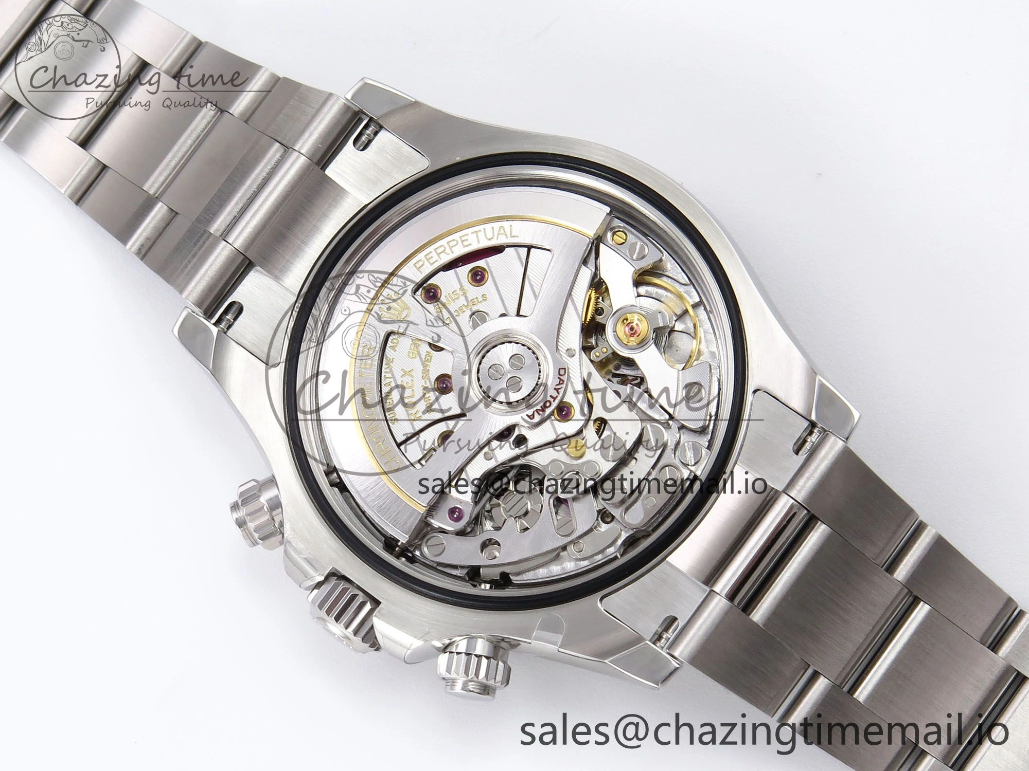 Unique Daytona 126500 ZF 1:1 Best Edition 904L Steel Black Dial on SS Braclet SH 1071