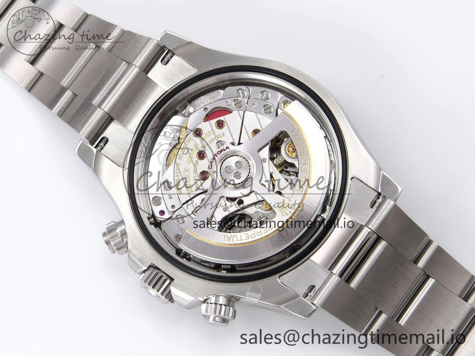 Unique Daytona 126500 ZF 1:1 Best Edition 904L Steel Black Dial on SS Braclet SH 1071