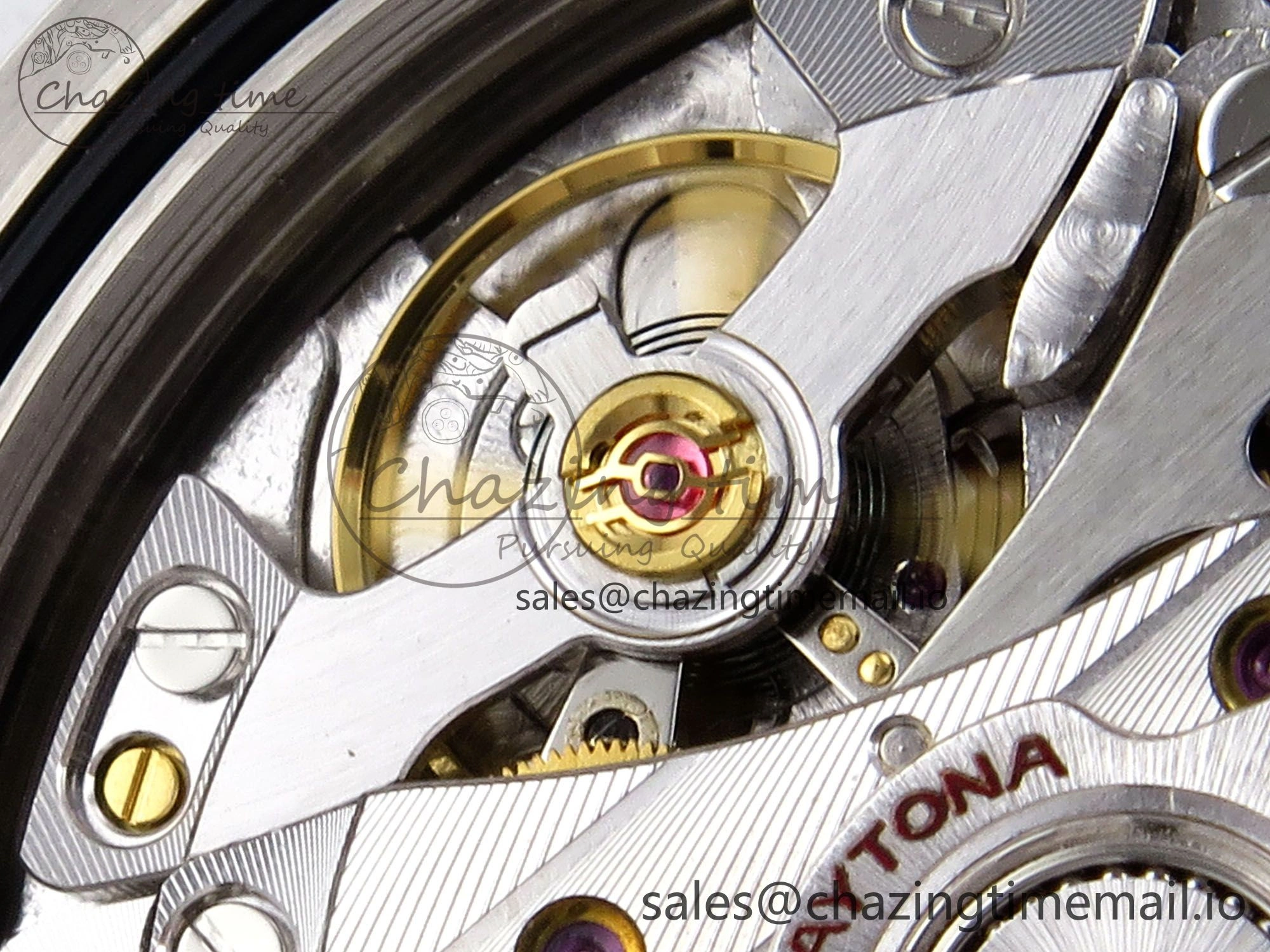 Unique Daytona 126500 ZF 1:1 Best Edition 904L Steel Black Dial on SS Braclet SH 1071