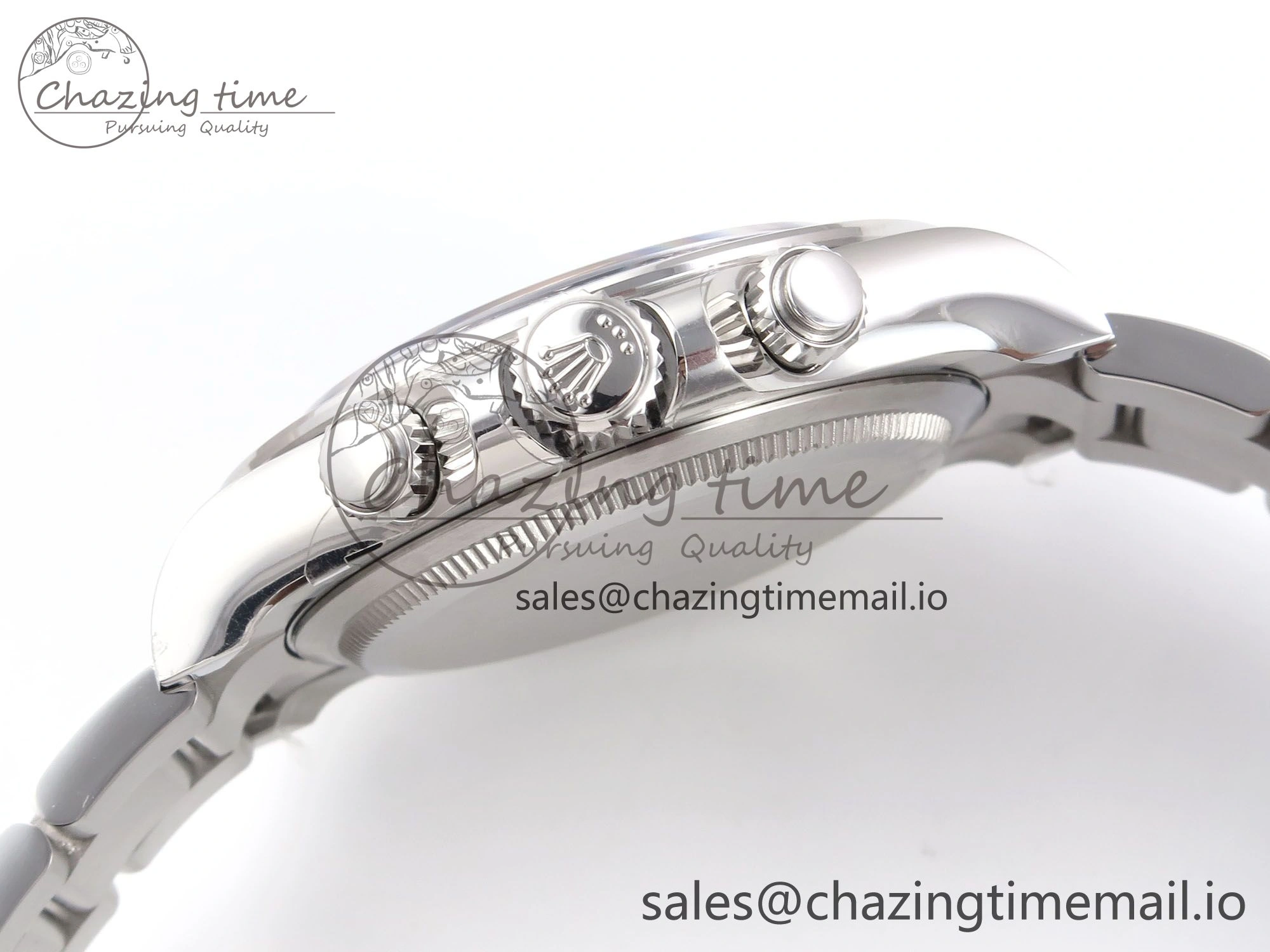 BestValue Daytona 126500 ZF 1:1 Best Edition 904L Steel White Dial on SS Braclet SH 1072