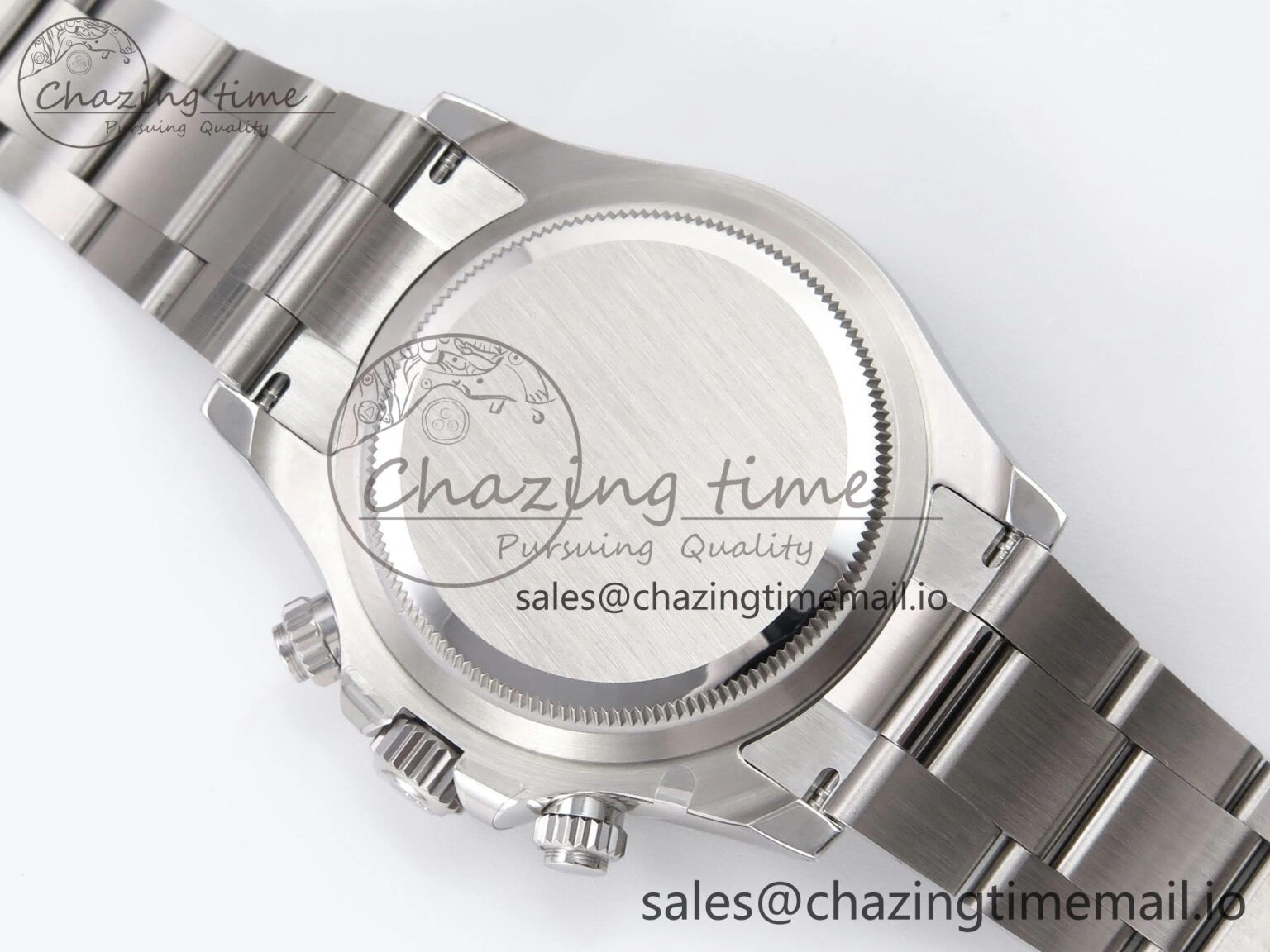 BestValue Daytona 126500 ZF 1:1 Best Edition 904L Steel White Dial on SS Braclet SH 1072