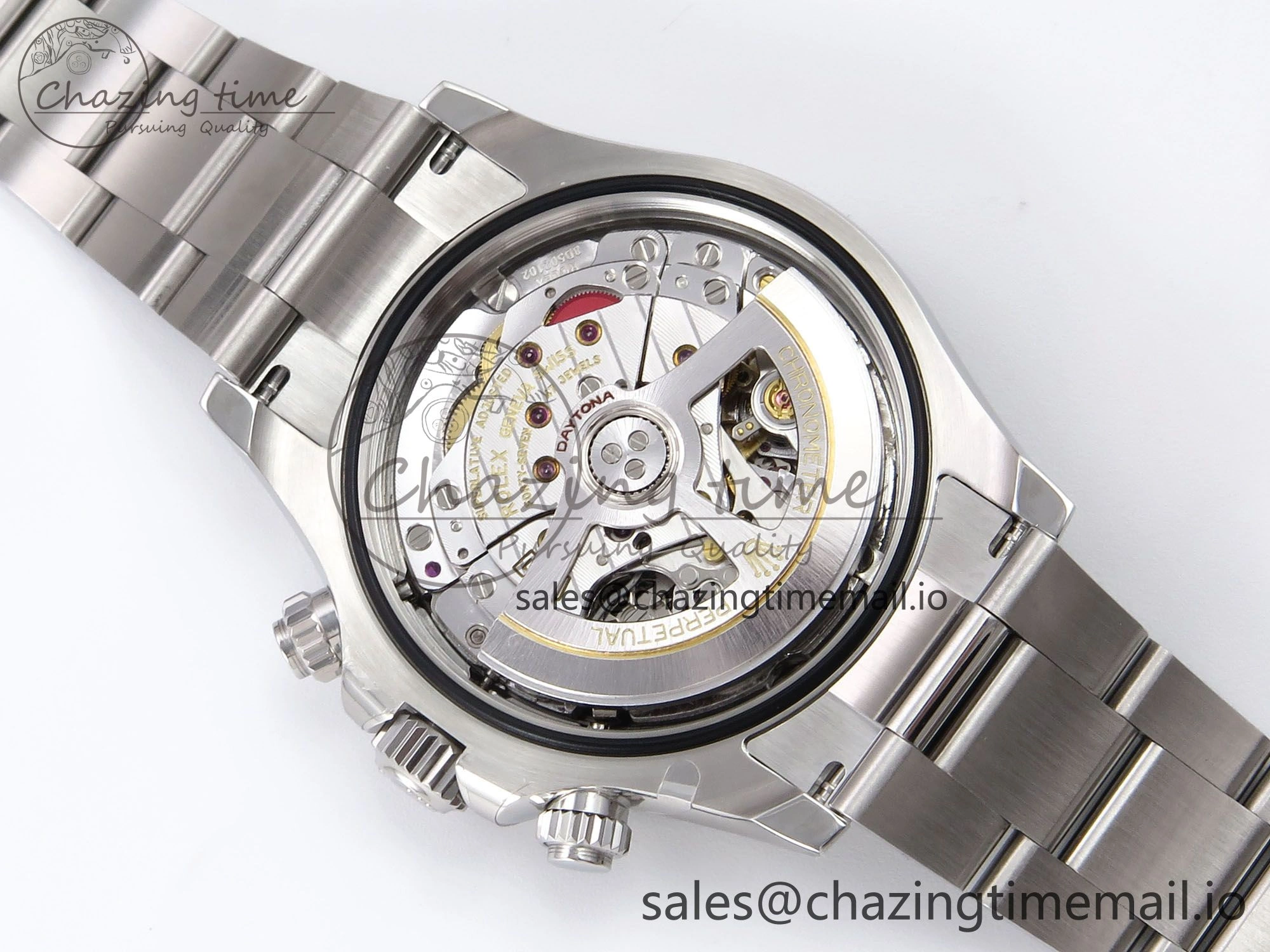 BestValue Daytona 126500 ZF 1:1 Best Edition 904L Steel White Dial on SS Braclet SH 1072