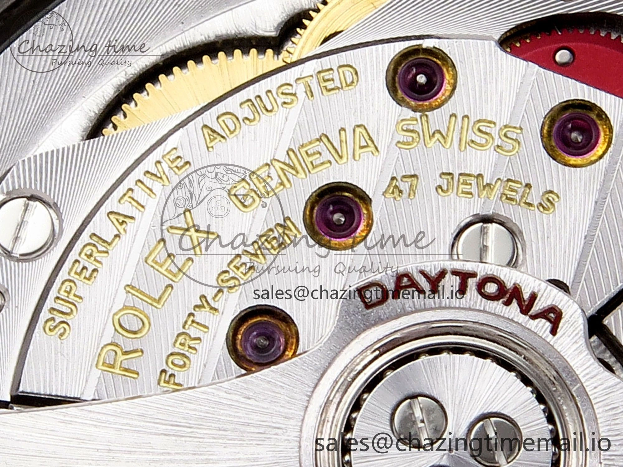 BestValue Daytona 126500 ZF 1:1 Best Edition 904L Steel White Dial on SS Braclet SH 1072