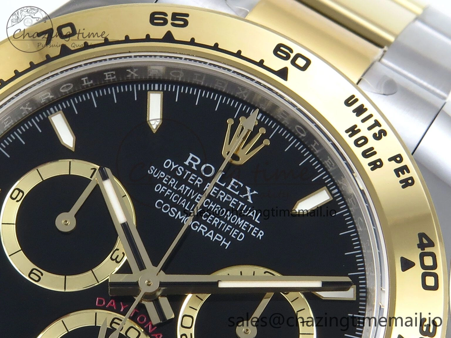 ZipUp Daytona 126503 APSF 1:1 Best Edition Black Dial on SS YG Braclet SH 735